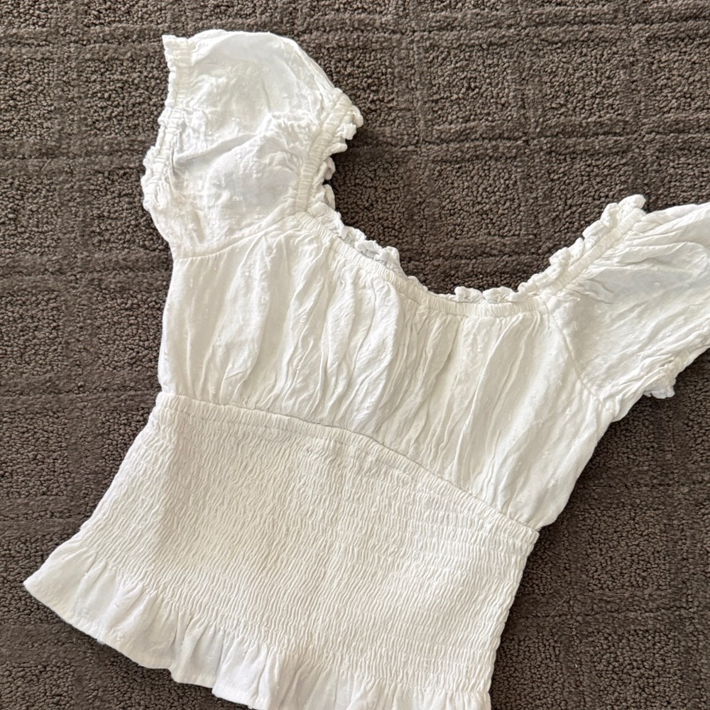 Peasant style blouse